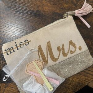 Glittery Mrs. Pouch with Tassel